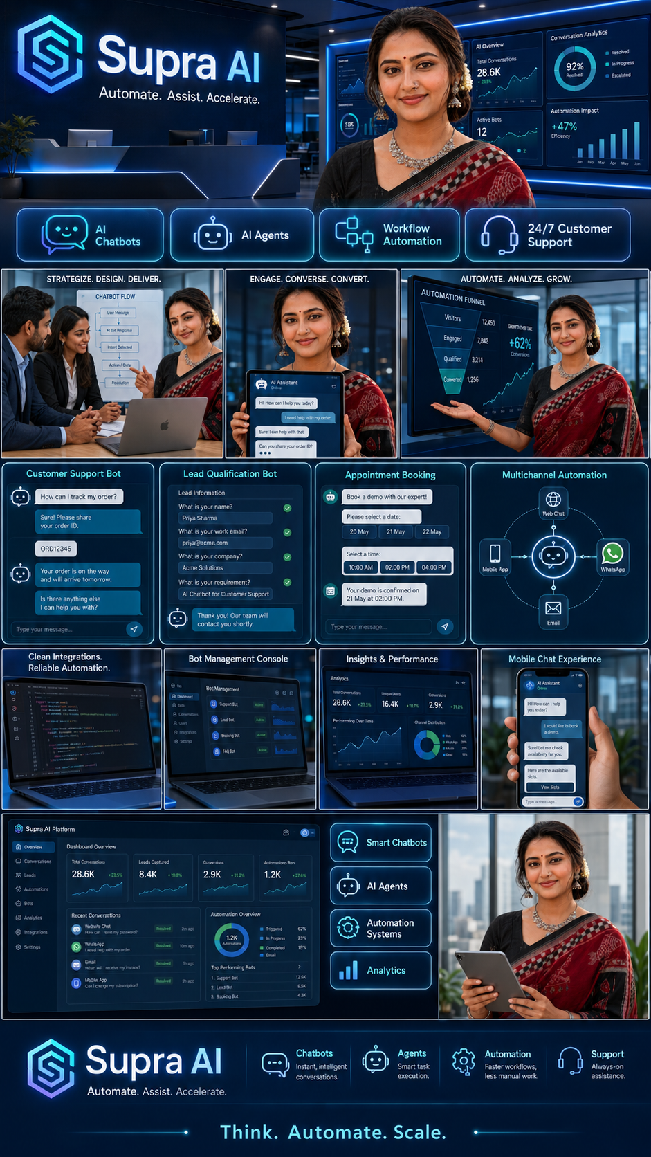 Supra AI — Chatbot Suite