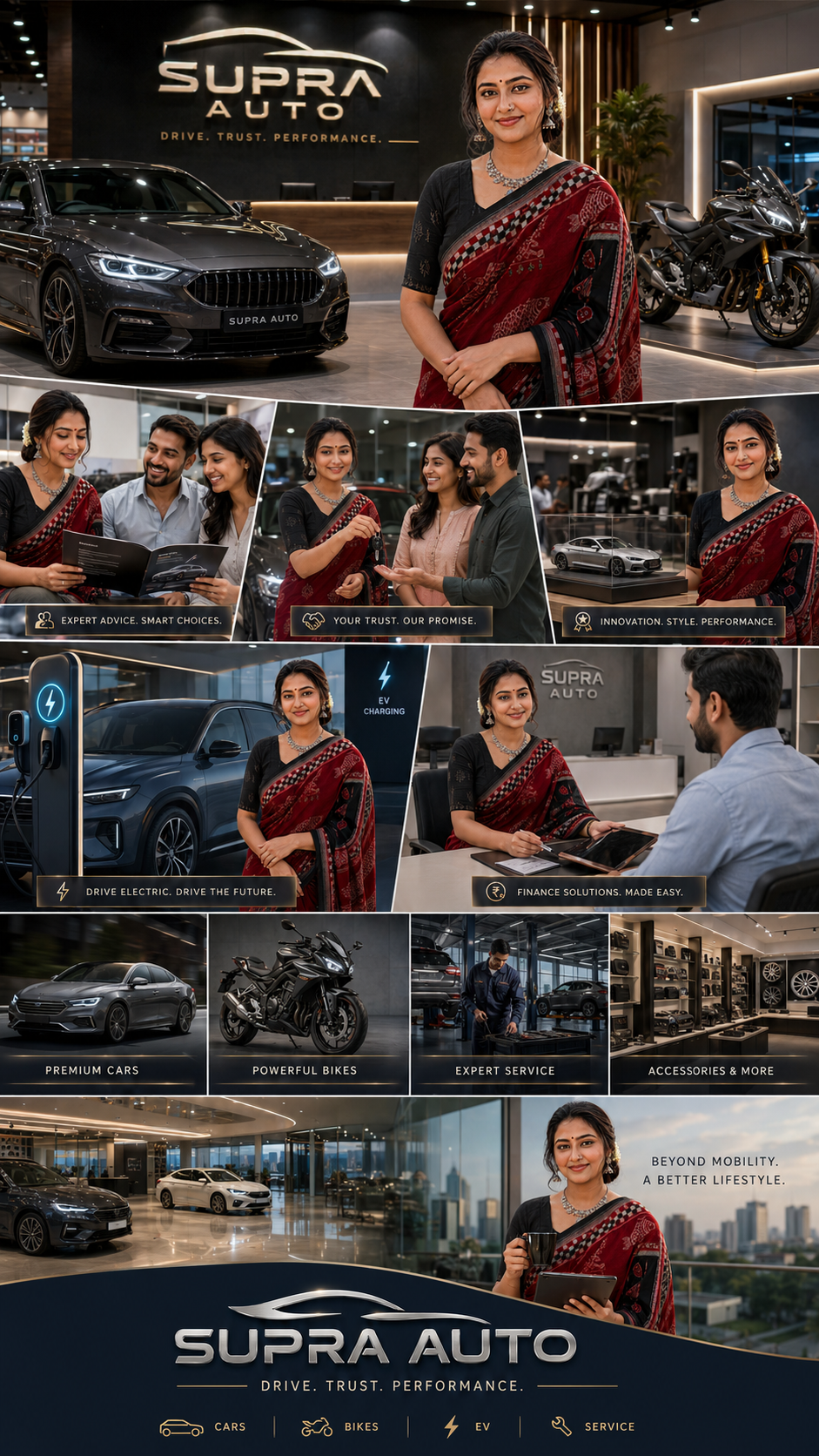 Supra Auto — Automobile Campaign