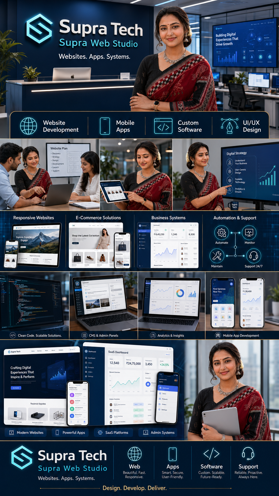 Supra Tech — Web Studio
