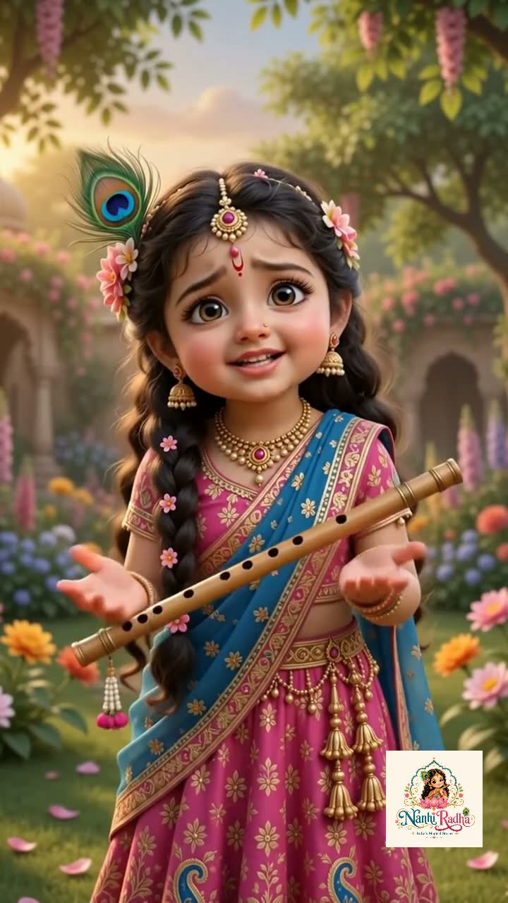 Nanhi Radha and the Silent Flute